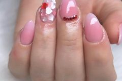 valentine day nails