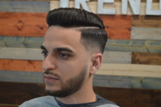 Brian 12 combover haircut in west palm beach