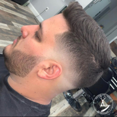 robby 9 haircut in west palm beach barbershop