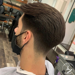 robby 3 taper haircut in west palm beach