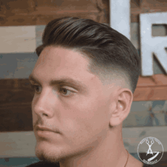 Brian 12 skin fade haircut in west palm beach barber shop