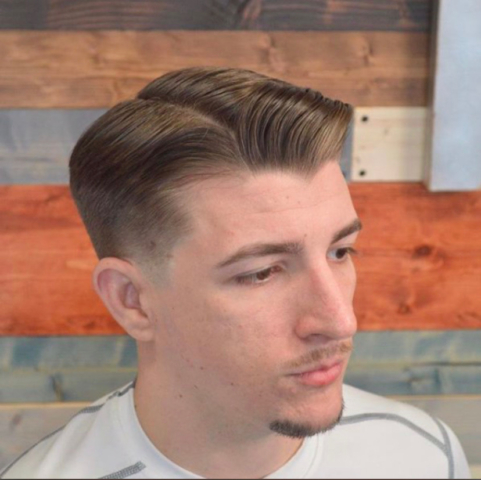 gent's haircut in best barbershop in west palm beach