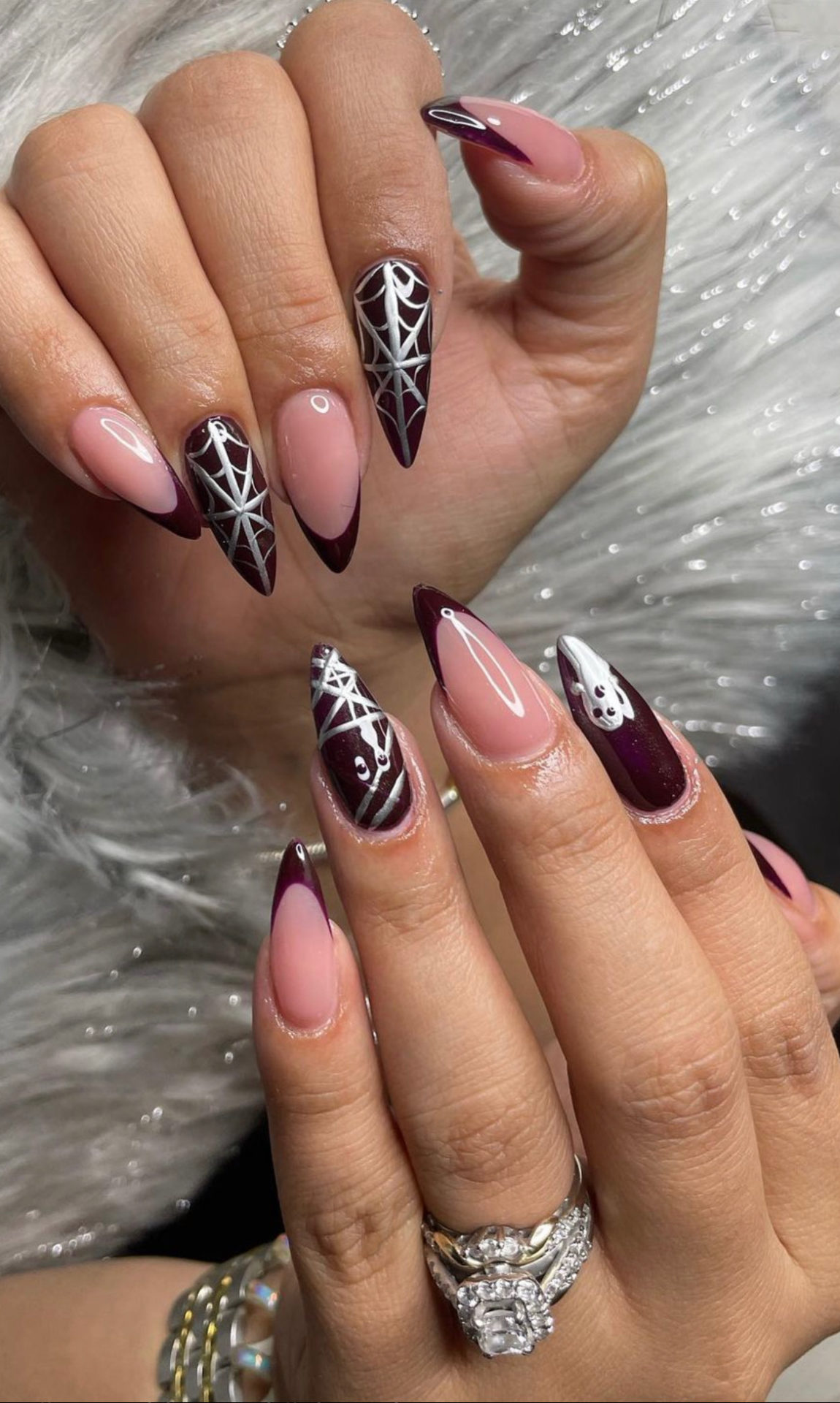 Gel X nail extensions at Ascend The Trend nail salon in Downtown West Palm Beach