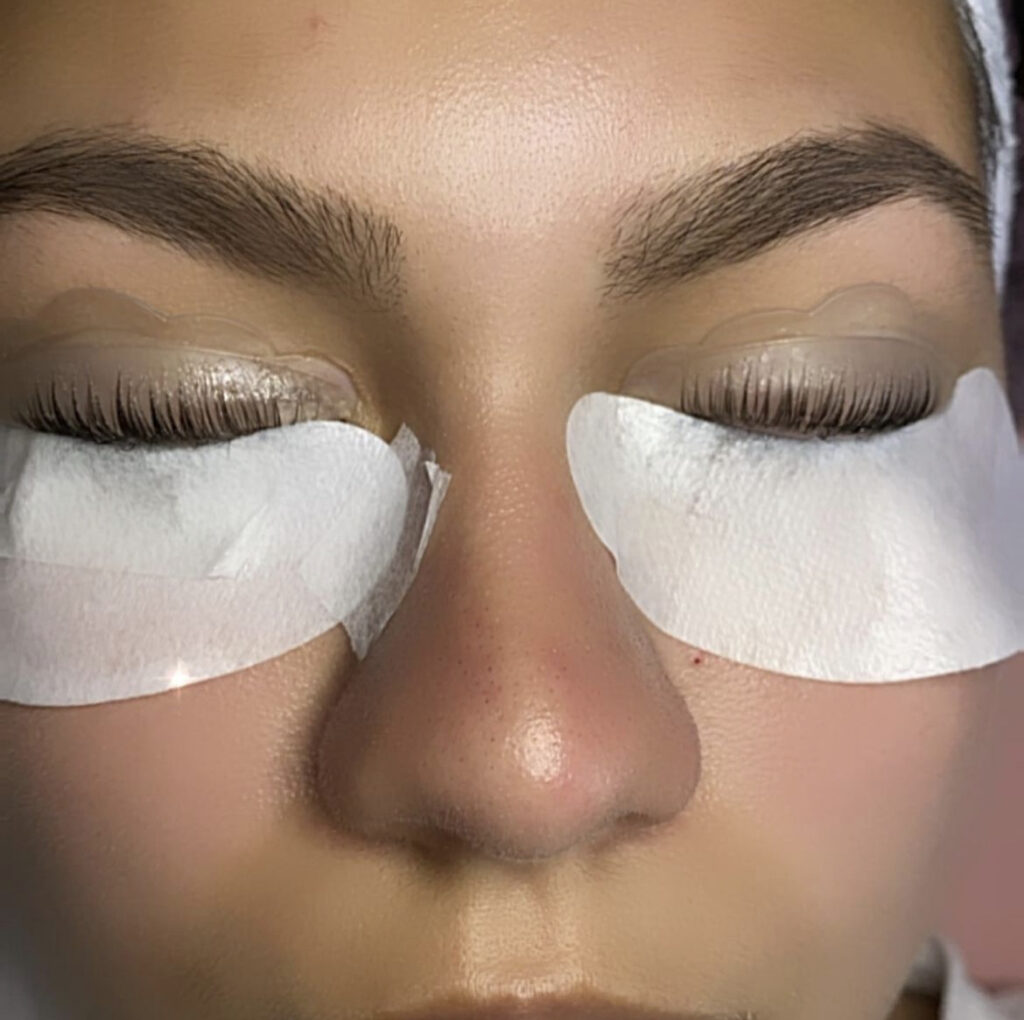 lash lift and tint in downtown west palm beach