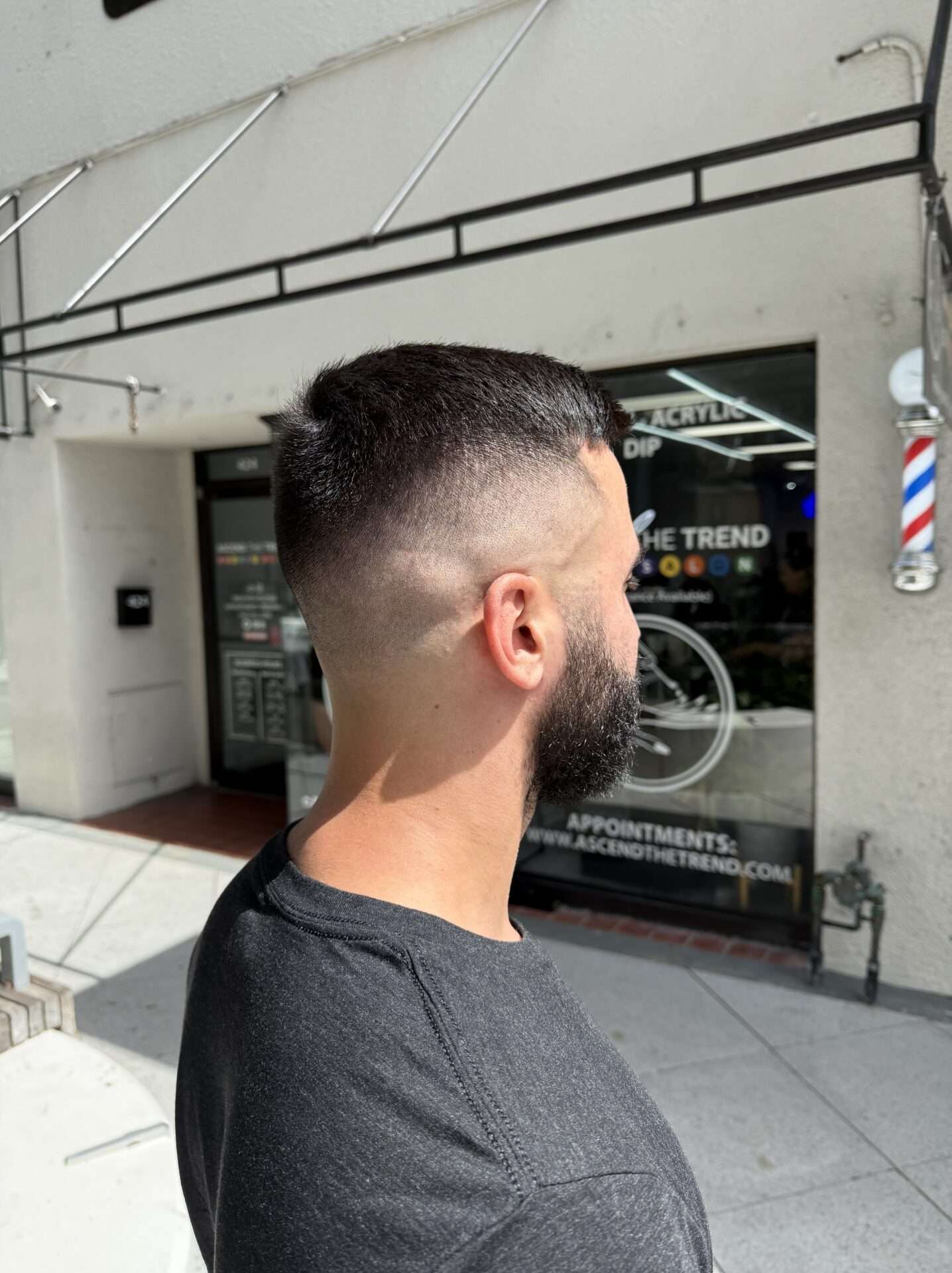 Skin Fade Haircut in West Palm Beach Barber Shop