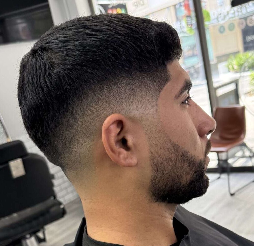 skin fade in west palm beach barbershop