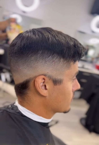 skin fade haircut in downtown west palm beach barbershop