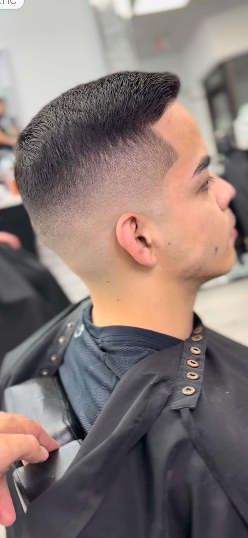 skin fade in downtown west palm beach barbershop