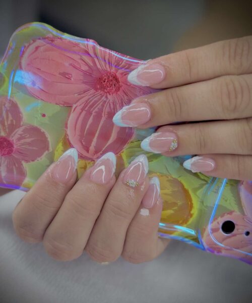 builder gel manicure in downtown west palm beach